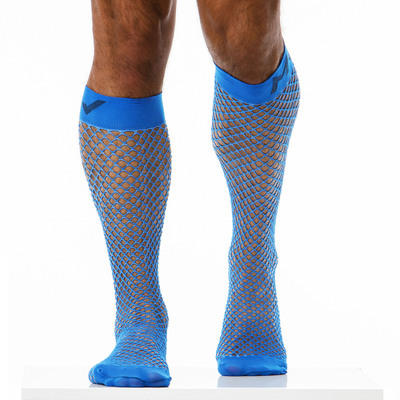 シースルーソックス ModusVivendi  Fishnet Socks カラー メッシュ 網目メッシュ 透け 靴下 メンズ ホワイトデー｜asian-closet｜04