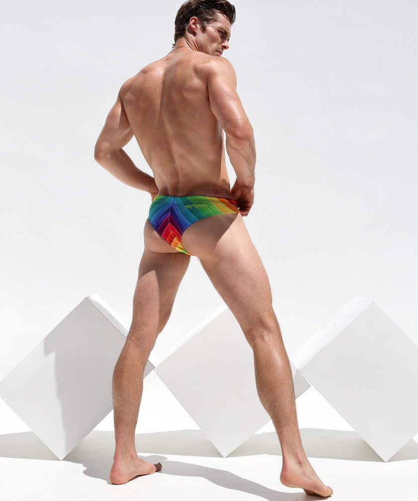 RUFSKIN/ラフスキン ARC 光沢 水着 ビキニ型スイムウェア 海パン