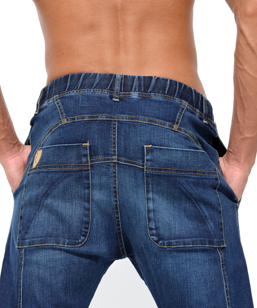 RufSkin/ラフスキン SADDLE　ジーンズパンツ　ジーパン　デニムパンツ ホワイトデー ジーンズ ウォッシュ加工 メンズ ボトムス RufSkin/ラフスキン SADDLE ジーンズパンツ ジーパン デニムパンツ