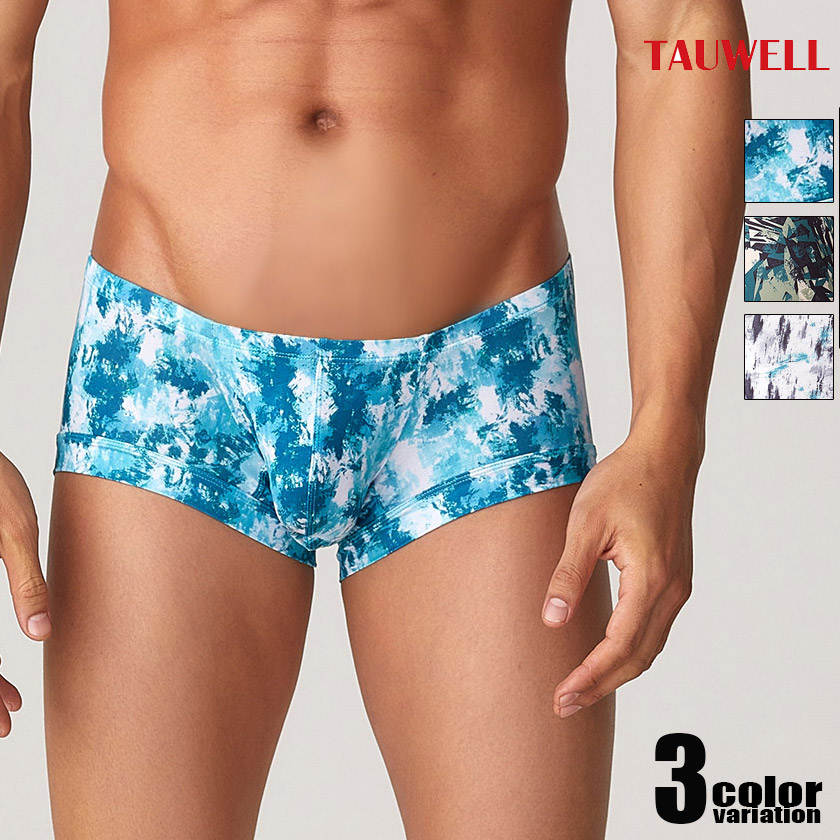 TAUWELL タオウエール ボクサーパンツ ツルツル スベスベ フロント立体縫製 男性下着 メンズ パンツ  :tau-22207:ASIANCLOSET 通販 