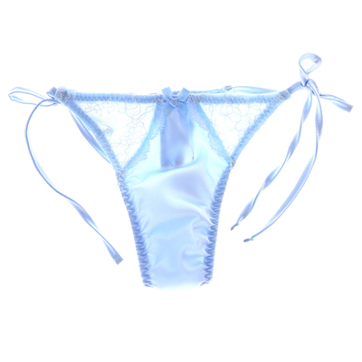 TM Collection UNISEX Satin x Lace cute TB メンズ Tバック 下着