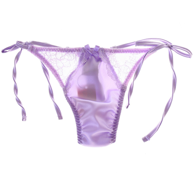 TM Collection UNISEX Satin x Lace cute TB メンズ Tバック 下着