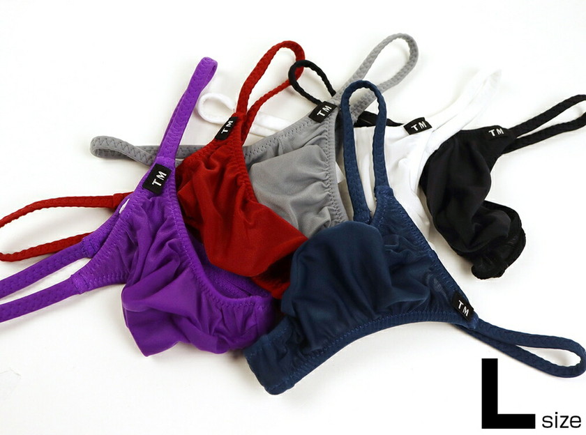 Lサイズ メンズTバック TMコレクション NewT2M2 sharp cut bulge TB