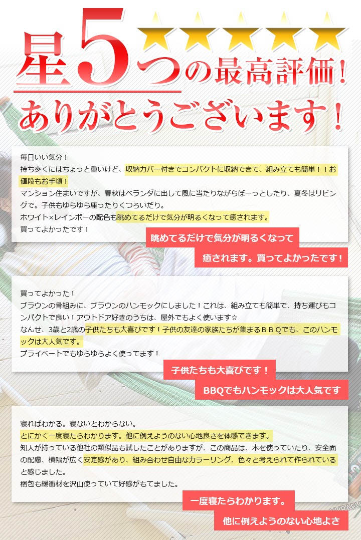 お客様からたくさんのお喜びのお声をいただきました
