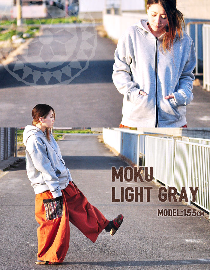 アウター ユニセックス 裏起毛ビアチャンバックプリントパーカー