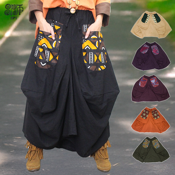 芽風 ロングスカート ウエストゴム アシンメトリー 変形 M 茶 バルーン 芽風 ロングスカート ウエストゴム アシンメトリー 変形 M 茶 バルーン