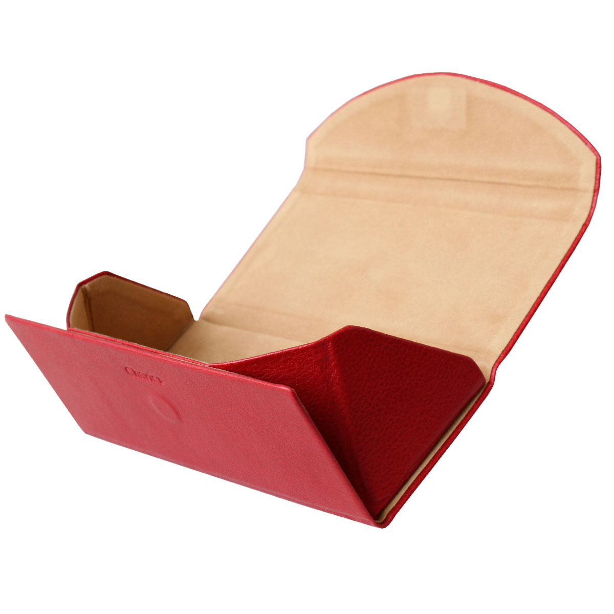 Charis Poche（カリスポシェ） メガネケース 折りたたみ スリム ハード