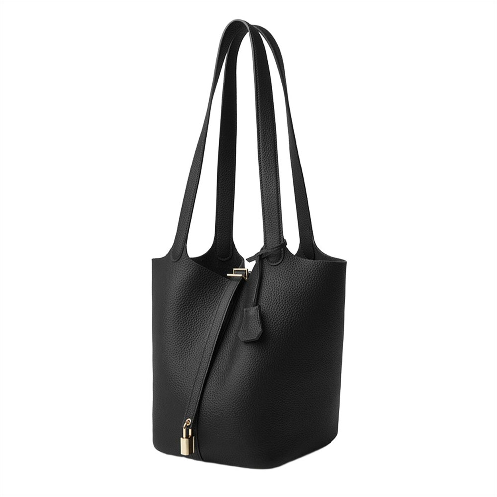 トートバッグ レディース 本革 通勤 通学 レザーバッグ キーロック 鍵