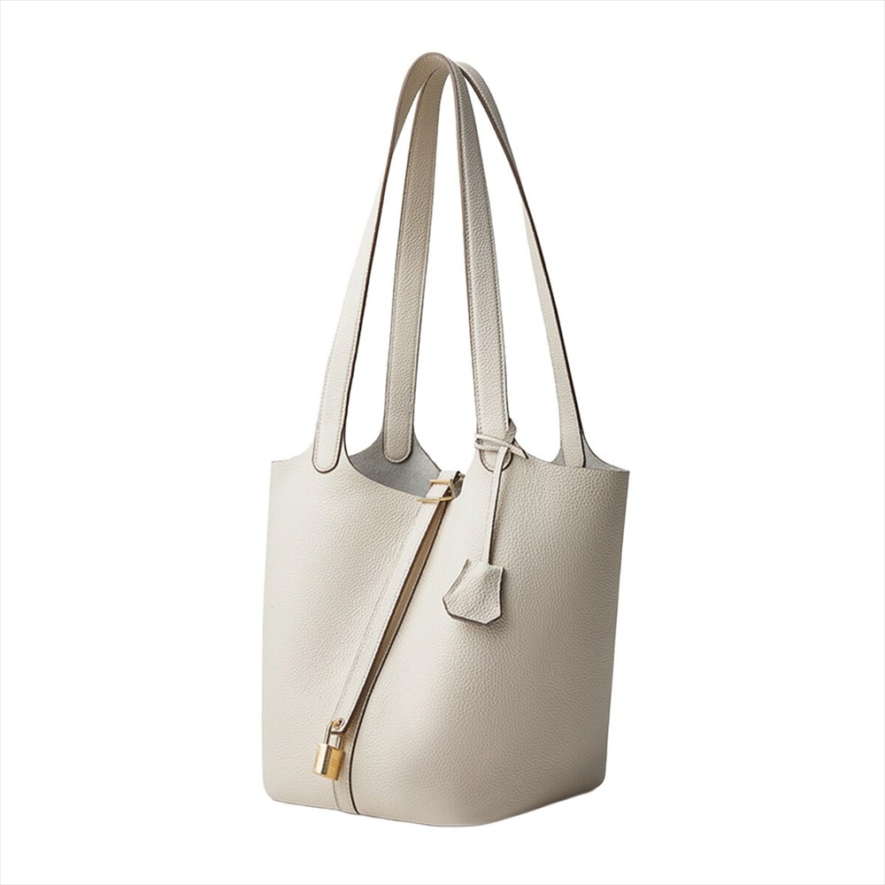 トートバッグ レディース 本革 通勤 通学 レザーバッグ キーロック 鍵