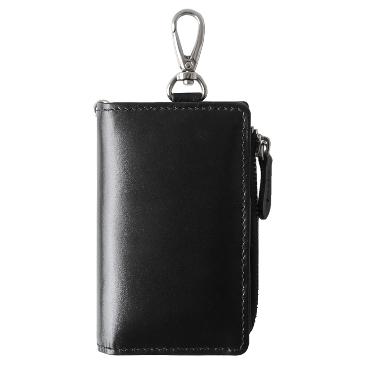 キーケース メンズ レディース 本革 レザー L字ファスナー キーケース財布一体型 小銭入れ カードケース コインケース ミニ財布