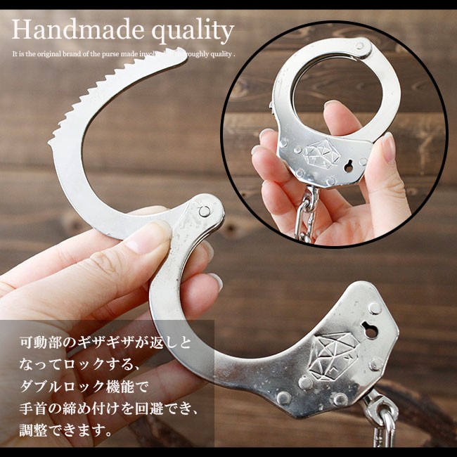 手錠　HANDCUFF 鍵付き 金属製　日本製　当時物　コスプレ　コレクション 手錠 HANDCUFF 鍵付き 金属製 日本製 当時物 コスプレ