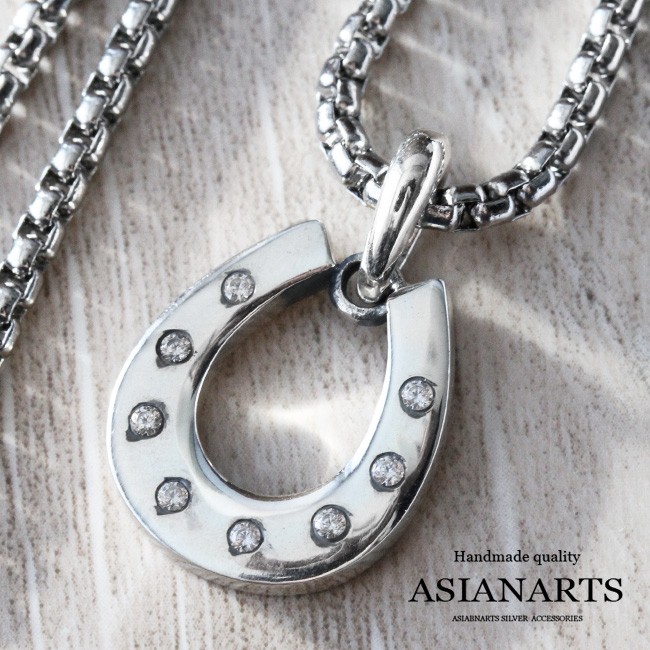 ネックレス シルバー925 メンズ レディース ペンダント チェーン付