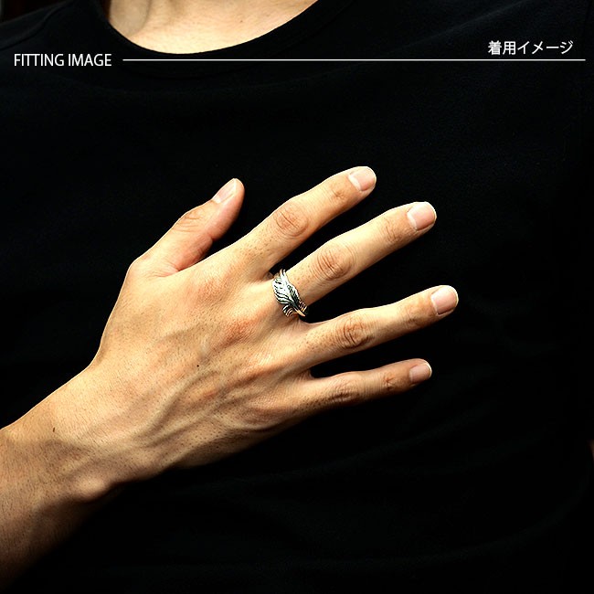 メンズ　フェザーリング　サイズ17〜18 メンズ フェザーリング サイズ17〜18