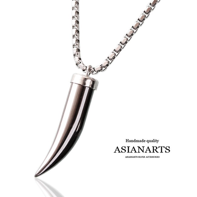 【silver925 ホーン 角】ネックレス トップ sn059_1.jpg