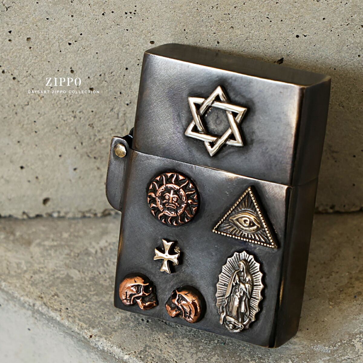 good vibrations Zippo ジッポライター シンボルモチーフ 真鍮