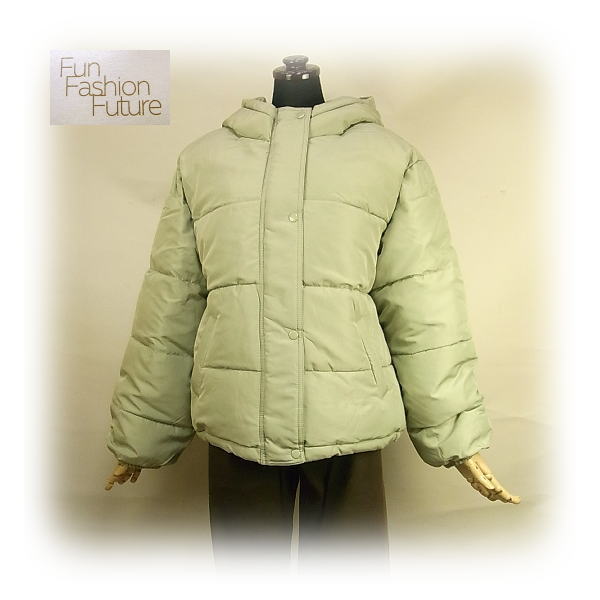 ダウンジャケット レディース フード付き 冬用 冬物 ジャンパー 中綿