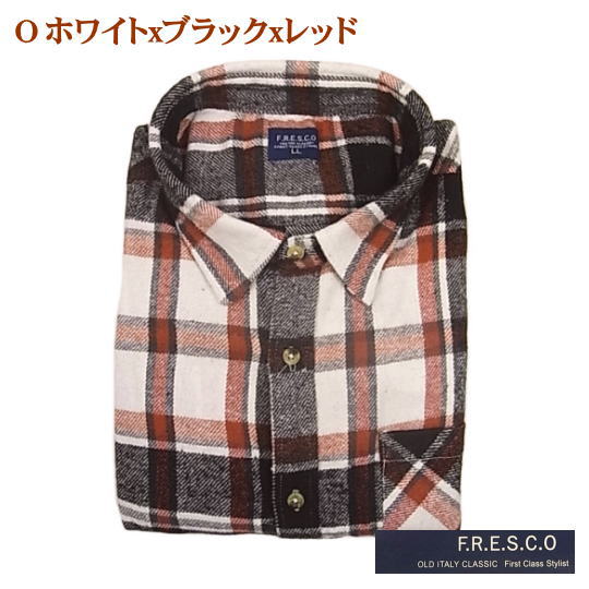 ネルシャツ メンズ 長袖 アメカジ チェック 中厚手 おしゃれ 冬服 秋冬