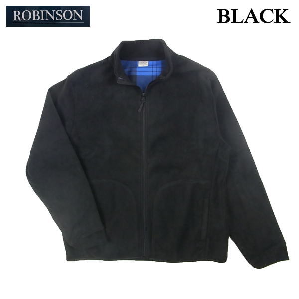 フリースジャケット ジャンパー フリース メンズ 2重フリース 無地
