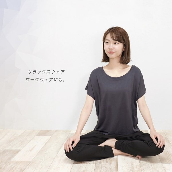 ヨガウェア トップス レディース Tシャツ フィットネスウェア スポーツ