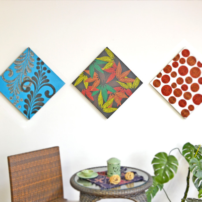 バリ島 ドットアート《50cm×50cm》絵画 ハンドペイント インテリア