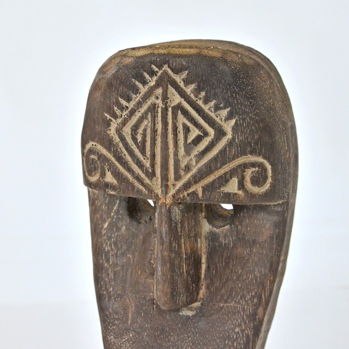 アジアン ティモールマスクスタンド Btype ウッド 木 木製 オブジェ