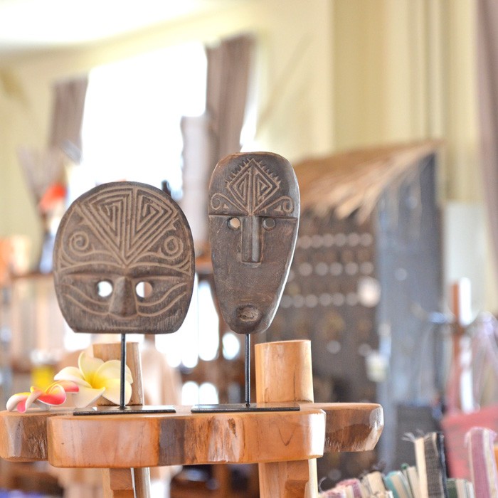 アジアン ティモールマスクスタンド Btype ウッド 木 木製