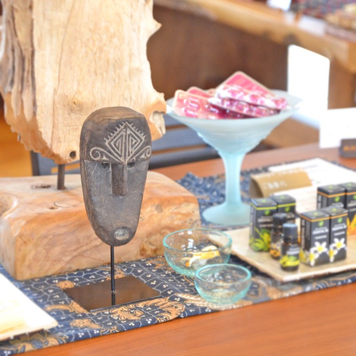 アジアン ティモールマスクスタンド Btype ウッド 木 木製 オブジェ