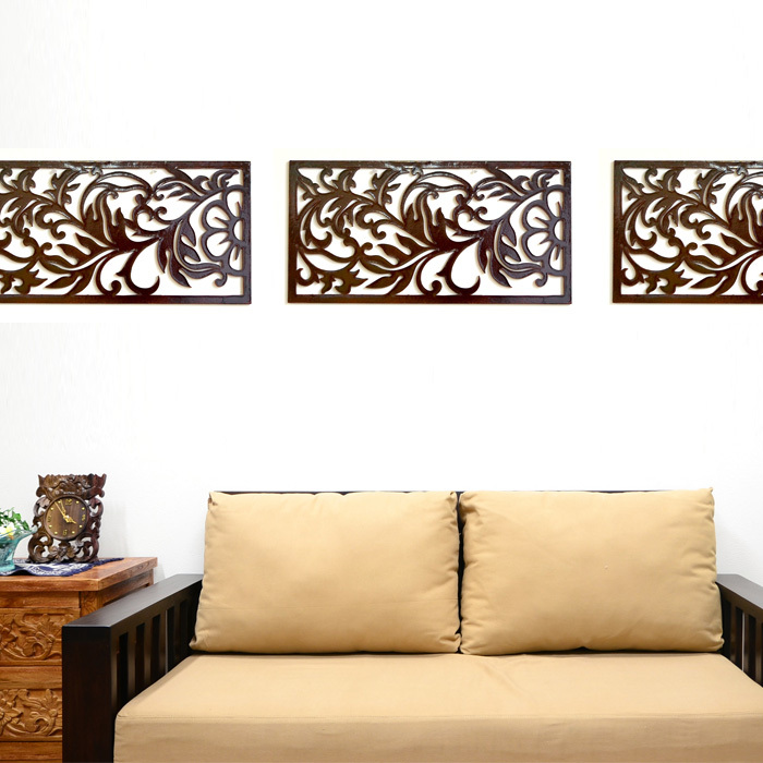 アートパネル [60cm×30cm] 《オリエンタル》 MDF 壁掛け インテリア