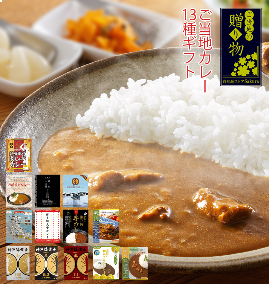 カレーギフトセット ご当地レトルトカレー 13種類 詰め合わせ