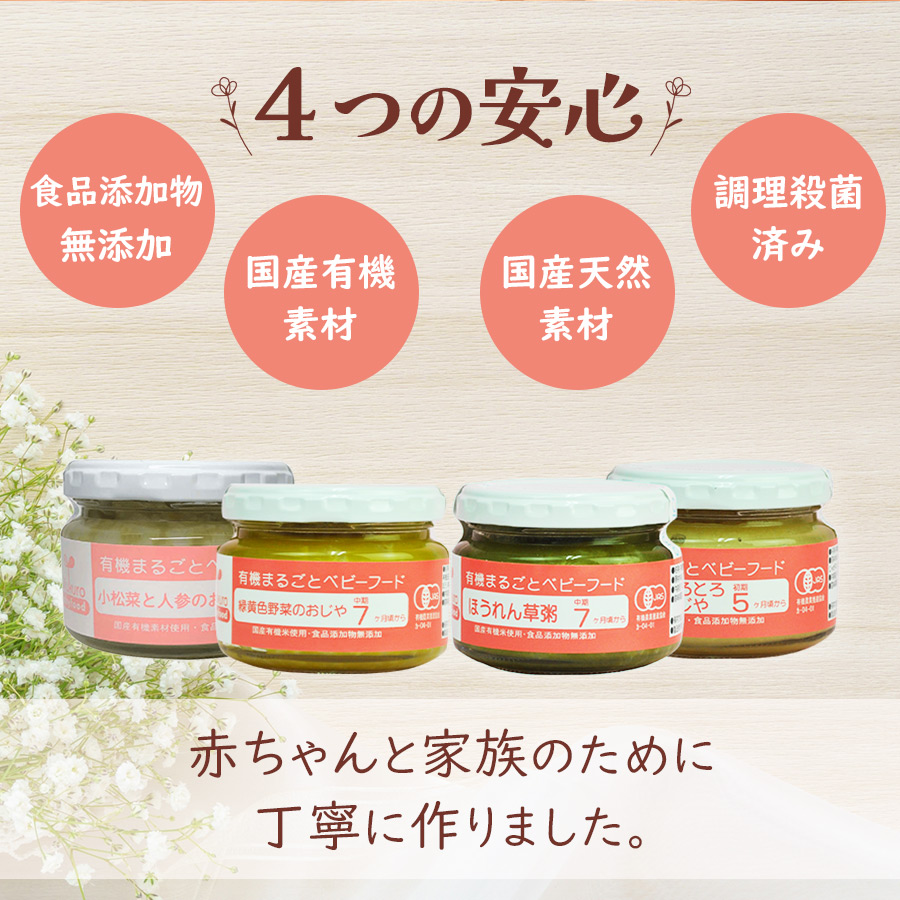 ※くう　無添加離乳食セット（説明欄ご参照） オーガニック離乳食 有機まるごと 無添加 離乳食 ベビーフード