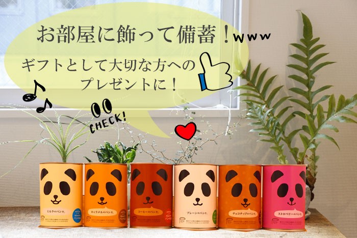 パンの缶詰め6種6食セット