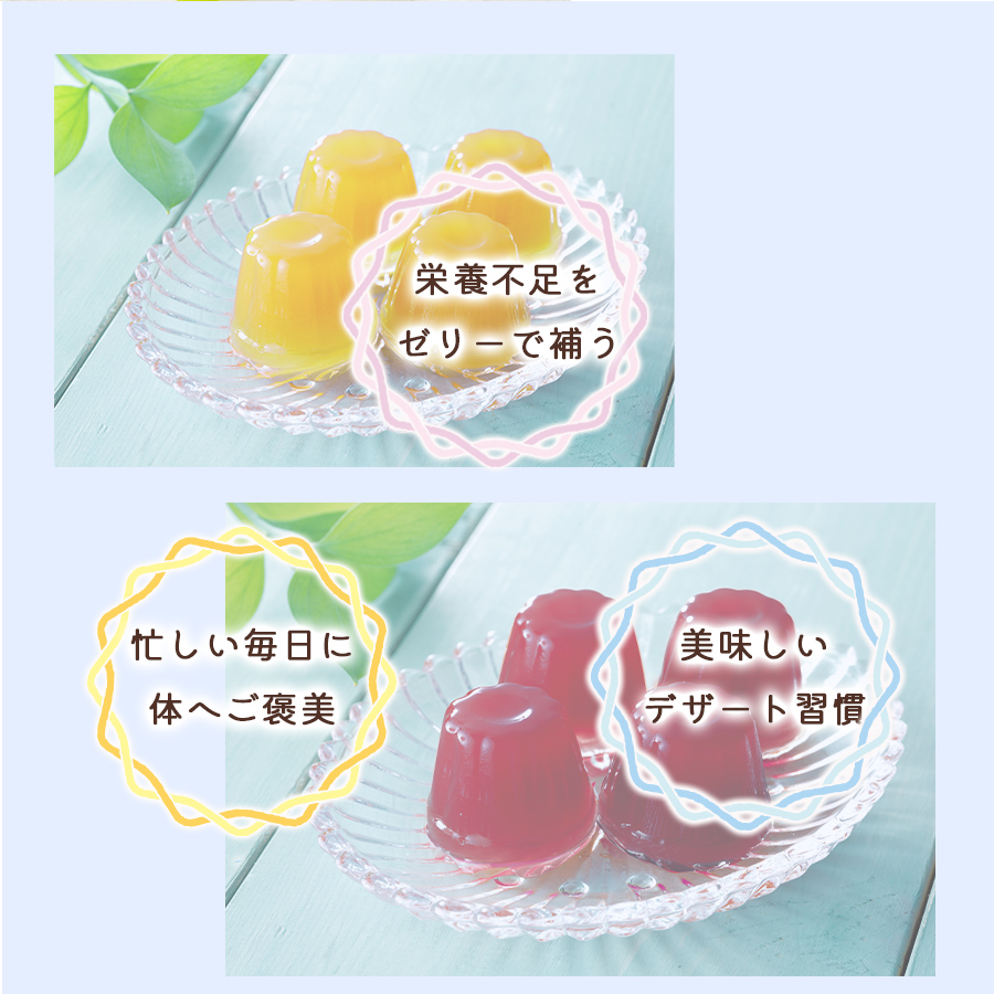 JELLY&MEひとくちゼリー3種類6個セット