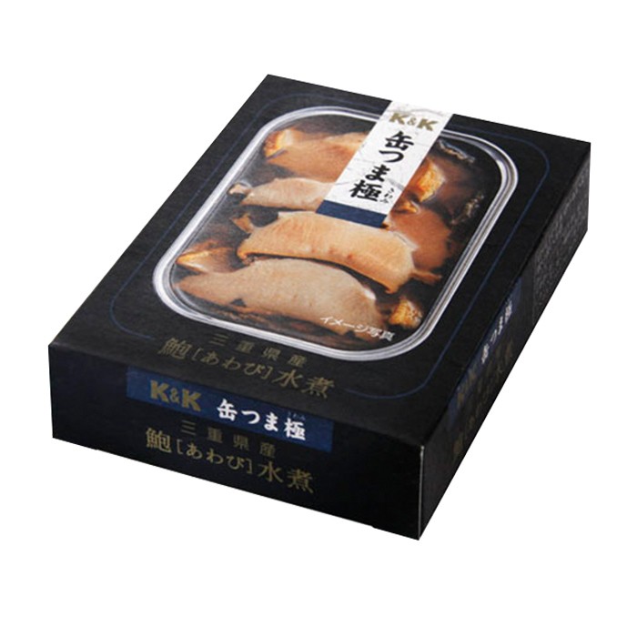 缶つま 極 三重県産 あわび水煮 100g