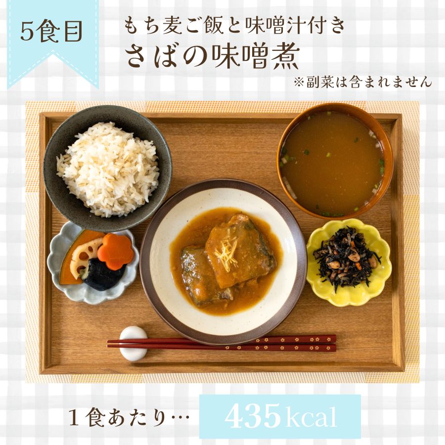 レンジで作るおかず・ご飯・味噌汁 7 食セット