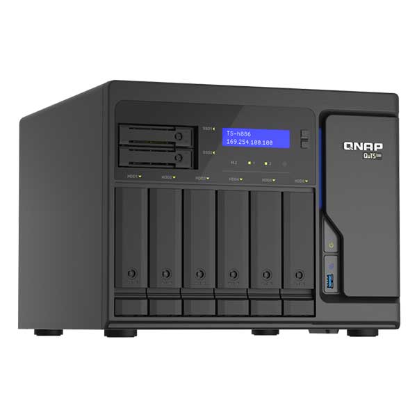 QNAP キューナップ TS-H886-D1602 単体 メモリー 8GB : MWJ TOKYO
