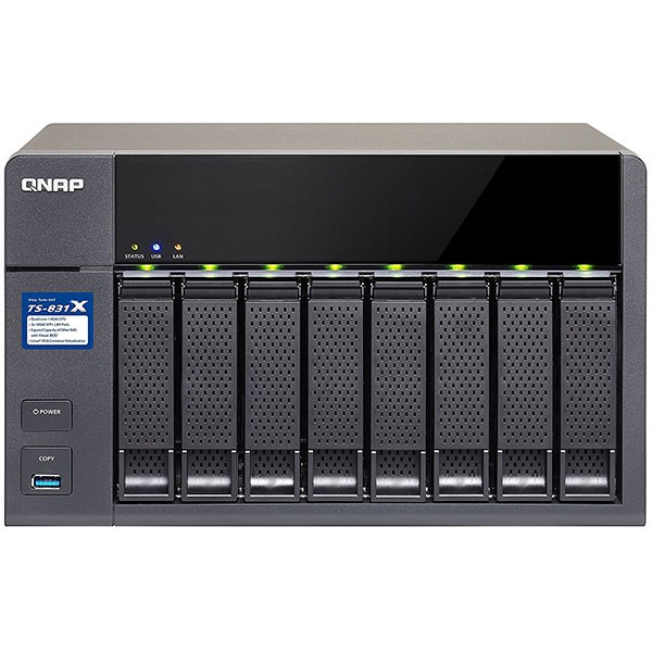外付けハードディスク・ドライブ QNAP NAS TS-832PX 外付けハードディスク・ドライブ QNAP NAS TS-832PX TS-832PX | ハード