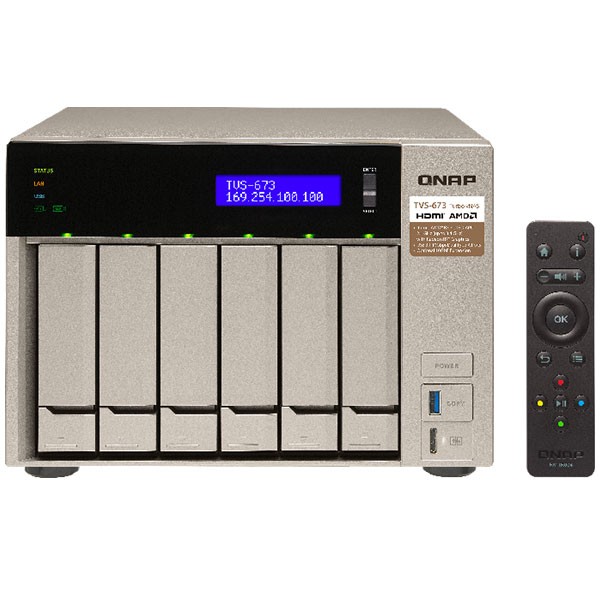 QNAP NAS TVS-673 HDD-LESS 日本国内代理店2年保証付き