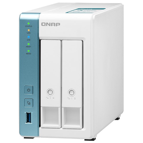 QNAP TS-231K 単体モデル メモリ 1GB HDD-LESS NAS 2年保証 