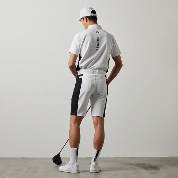 BANDEL（バンデル） SIDE PANEL SWITCH HALF PANTS ゴルフウェア