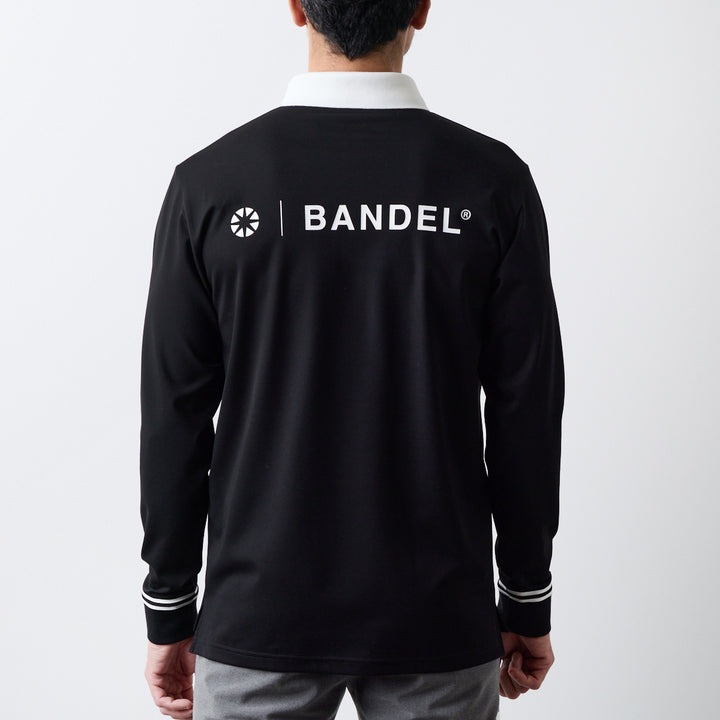 BANDEL（バンデル） ゴルフ ウェア バイカラー 長袖 ポロシャツ