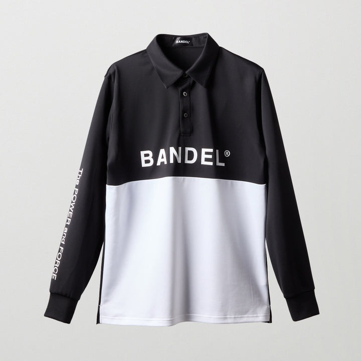 BANDEL（バンデル） ゴルフ ウェア 長袖 ポロシャツ CHEST SWITCH L/S