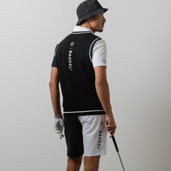 Bandel Golf woman'sVネックニットベスト 2023モデル Bandel Golf woman'sVネックニットベスト 2023モデル Bandel Golf