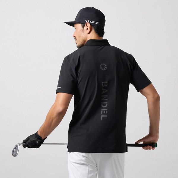 BANDEL（バンデル） ゴルフ ウェア SWITCH LOGO 半袖 POLO SHIRTS