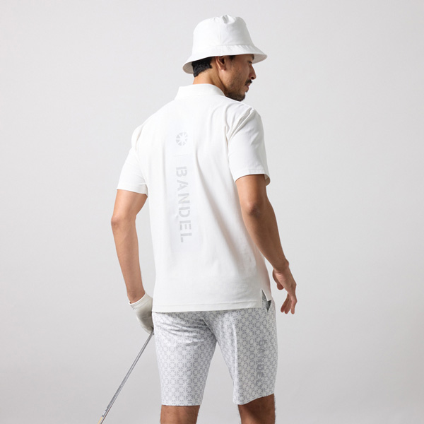 BANDEL（バンデル） ゴルフ ウェア SWITCH LOGO 半袖 POLO SHIRTS
