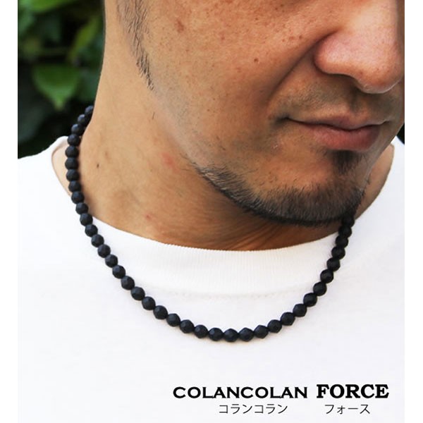 COLANCOLAN ブラック ネックレス COLANCOLAN（コランコラン） COLANCOLAN FORCE 5 4ミリ ブラック