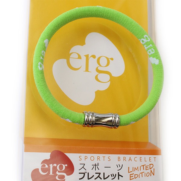 エルグ erg スポーツブレスレット Limited Edition メンズ レディース