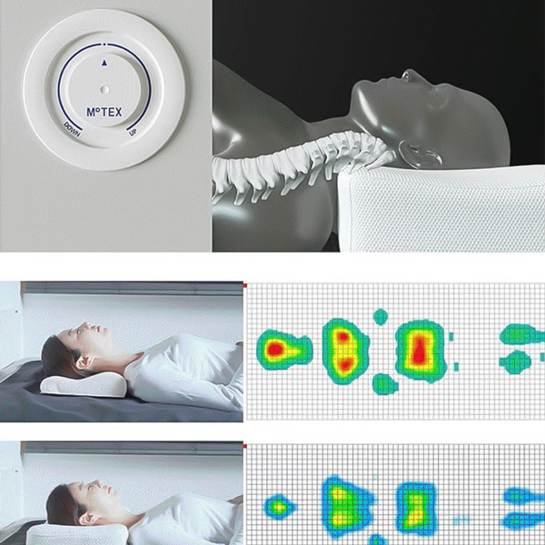 高さ調整まくら 快眠まくら【90日間保証】ダイヤル式 枕 Motion N モ