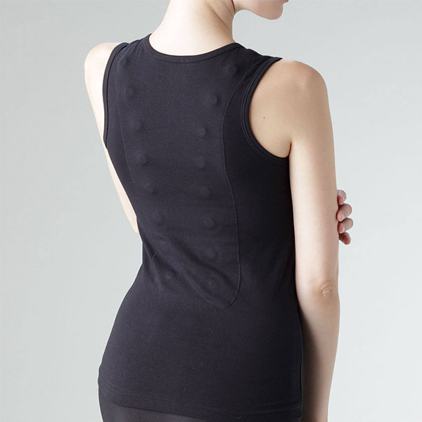 ColanTotte（コラントッテ） タンクトップ メッシュ 磁気 スポーツ