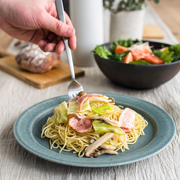信楽焼 陶器 リムプレート Lサイズ お皿 食器 明山陶業 プレゼント