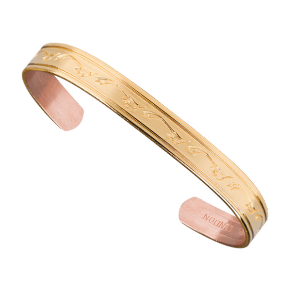新品未使用① SABONA LONDON ブレスレットバングル K24 Gold ブレスレット メンズ 50代 40代 30代 おしゃれ バングル